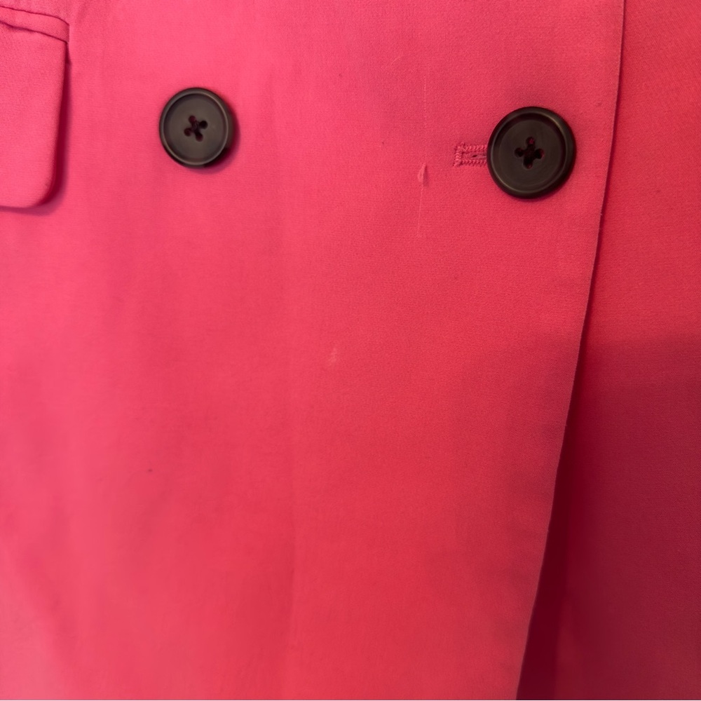 Stradivarius Hot Pink Oversized Dad Blazer - Picture 9 of 11